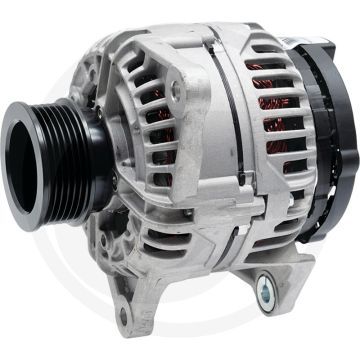 Dynamo 12 volt / 120 A – Poelie Ø68 mm, PV6, rechtsdraaiend, met interne regelaar