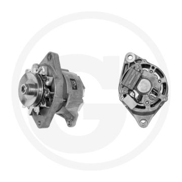 MAHLE Dynamo 14 volt / 33 A – Combi-stekkeraansluiting, poelie Ø 80 mm, rechtsdraaiend