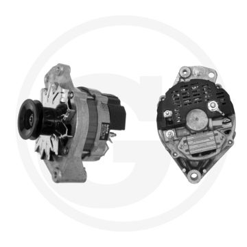 MAHLE Dynamo 14 V / 45 A – Poelie Ø65 mm, Draairichting ↻, Bevestiging 56 mm