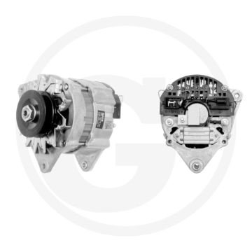 MAHLE Dynamo 14 volt / 45 A – Stofdicht, met combi-stekker, Ø75 mm poelie, 12,7 mm riem