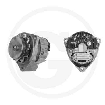 MAHLE Dynamo 14 V / 55 A Stofdicht, Poelie Ø95 mm, Rechtsdraaiend