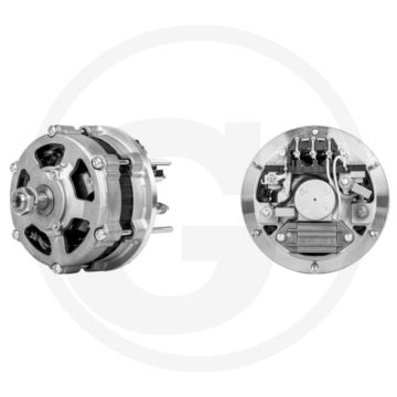 MAHLE Dynamo 14 V / 60 A – Stofdicht, Ø 148 mm, Draairichting ↻/↺