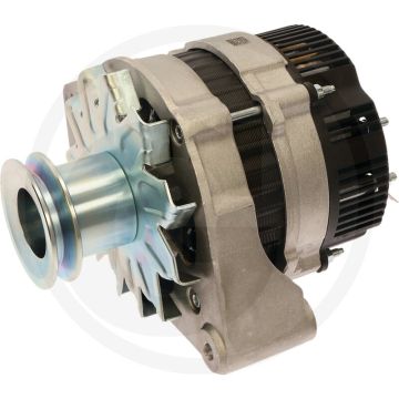 MAHLE Dynamo 14V 65A Links 30° Poelie Ø65mm