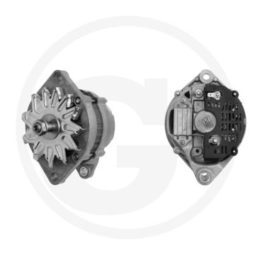 MAHLE Dynamo 14 volt / 65 A – met ventilatorwiel, zonder poelie, type A, ↻ rechtsdraaiend