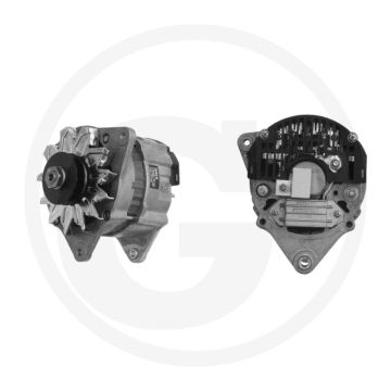 MAHLE Dynamo 14V 70A Poelie Ø60mm Vorm A