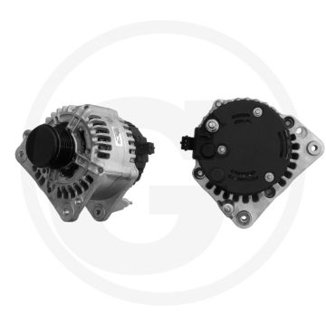 MAHLE Dynamo 14 V / 70 A – Compacte dynamo met 56 mm poelie, PV6 riem, rechtsdraaiend