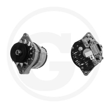 MAHLE Dynamo 14 volt / 70 A – Stofdicht, Poelie Ø87 mm, Draairichting ↻