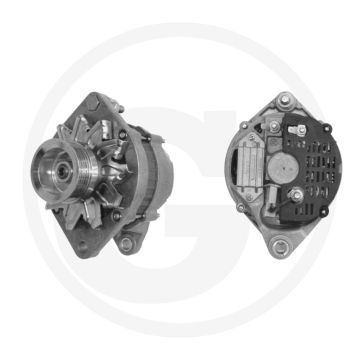 MAHLE Dynamo 14V 70A↻ PVx5 Poelie Ø66mm