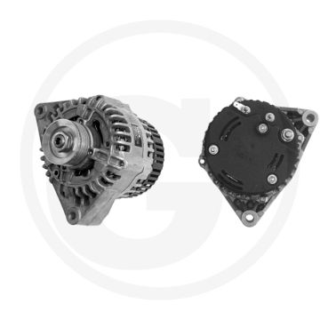 MAHLE Dynamo 14V 80A↻ PVx5 Poelie Ø57mm