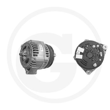 MAHLE Dynamo 28V 80A Type B Links 60° Draairichting ↻