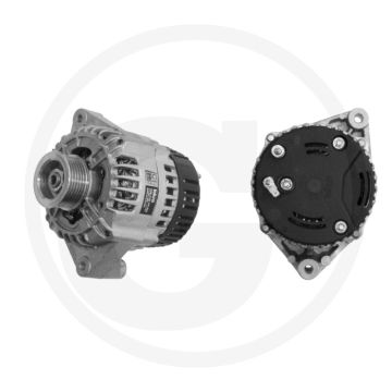 MAHLE Dynamo 14V 80A Links draaiend PV6 poelie