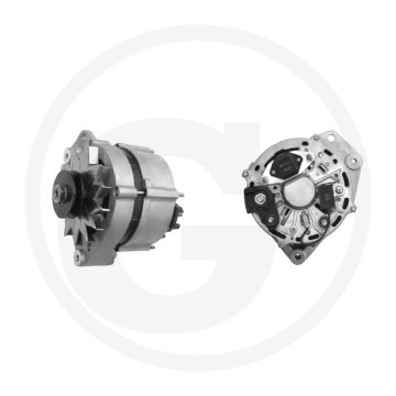 MAHLE Dynamo 14V 90A Links 60° Draairichting ↻ Vorm B