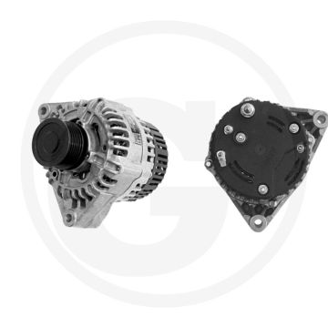 MAHLE Dynamo 14V 90A met vrijloop V-snaarpoelie