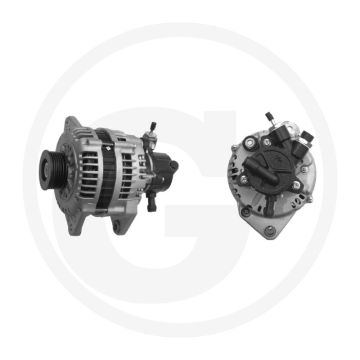 MAHLE Dynamo 14 V / 100 A – Vorm A, Draairichting ↻, Riemtype PV6