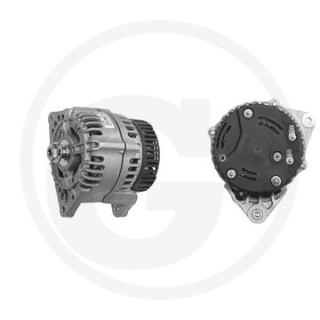 MAHLE Dynamo 14 volt / 100 A (compact ontwerp, interne ventilator)