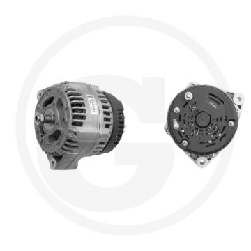 MAHLE Dynamo 28V 100A Links 60° Draairichting ↻