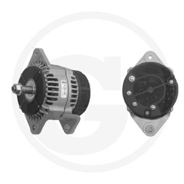 MAHLE Dynamo 14 volt / 150 A (compact ontwerp, interne ventilator)