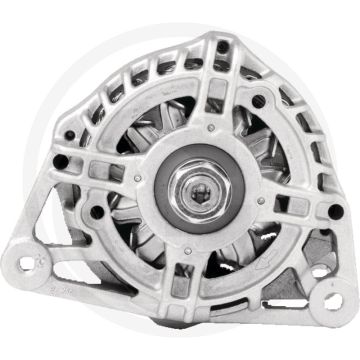 Denso Dynamo 14 volt / 85 A – Aansluitingen B+ (M6), D+ (M5), met W-aansluiting