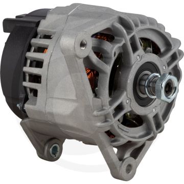 Dynamo 14 volt / 85 A – Type A, flensmaat 81,5 mm, inbouwhoek R 79°