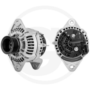 MAHLE Generator 28V 110A – PVx8 riem, Ø82 mm poelie, ↻ draairichting