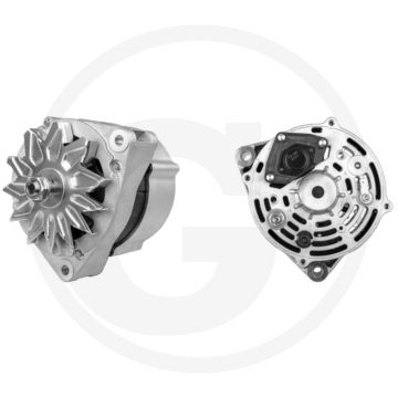 MAHLE Generator 28V 100A ↻ Rechtsdraaiend, Inbouwhoek 60°, Flensmaat 56 mm