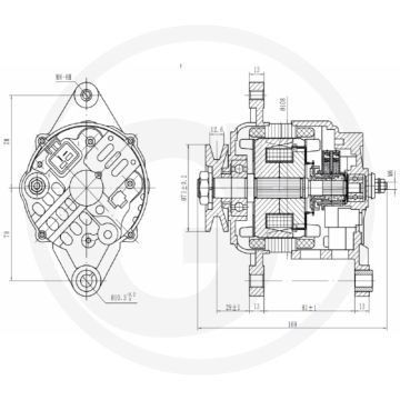HELLA Generator 14V 90A