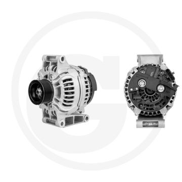 MAHLE Generator 28 V / 100 A – 8‑groeven poelie Ø 69 mm ↻ rechtsdraaiend