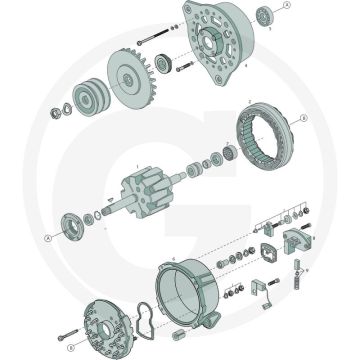 BOSCH Anker T1 0120689535 Afb. nr. 1