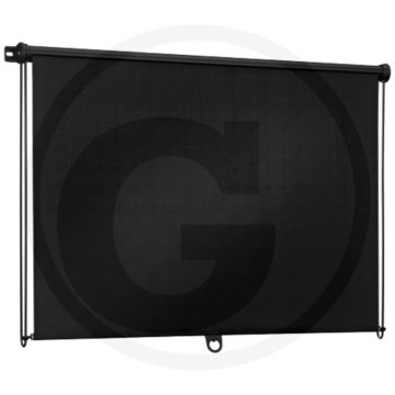 Rolzonwering met geleidebeugels – Ondoorzichtig, 1100×600 mm