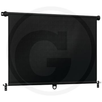 Rolzonwering met haakbevestiging transparant 600x600 mm