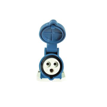Single Phase Electrical Wall Mounted Socket, 16 Ampère