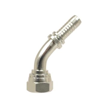 BSP 60° Perspilaar 1/4'' x 1/4'' Wartel 45°