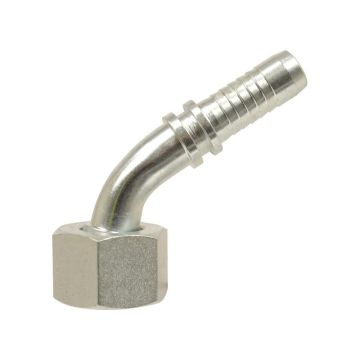 Dicsa Metric 24° Hose Connection with O-Ring 1/2'' x M22 x 1.5 Female 135° Compression Coupling