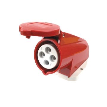 3 Phase Electrical Wall Mounted Socket, 16 Ampère