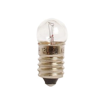 Knipperlicht, 12V, 2.2W Watts, E10 Voet
