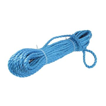 Polypropylene touw met Oogje, Ø10mm, Lengte: 27m (88ft)