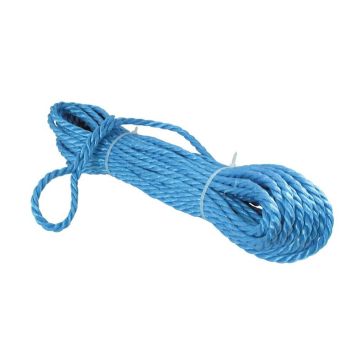 Polypropylene touw met Oogje, Ø10mm, Lengte: 36m (118ft)