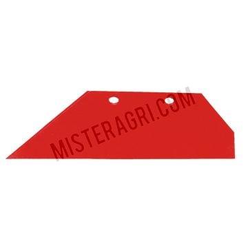 Schaar-achterstuk - links, 539 mm lang
