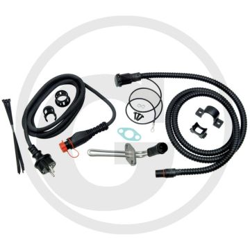Calix Motorvoorverwarmer compleet – Met flens Ø20 mm, gatafstand 40 mm