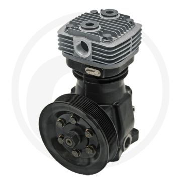 Wabco Compressor (voor John Deere, met V-riemschijf, afstand tot midden groef 28,5 mm)