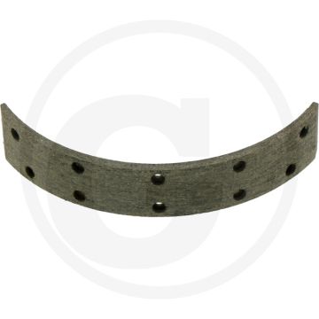 Brake lining (30 x 5 x 190 mm, 10 holes,  new version)