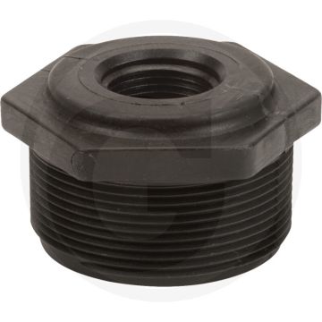 Banjo Reduziermuffe AG 2" → IG 3/4" PP, 20 bar, NPT