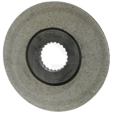 Remschijf (sinter  Ø 165 mm, 22 tands  dikte 13 mm  gelijmd)