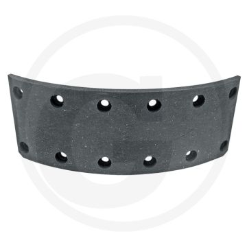 Remvoering (voor voetrem  ; 70 x 7 x 205 mm  ; 12 gaten bij hydraulische  ; rem)