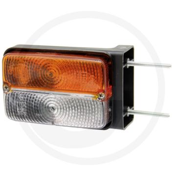 Cobo Knipper-breedtelicht rechts 12V geel/wit