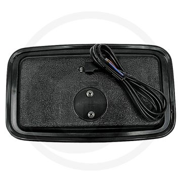 Hoofdspiegel verwarmbaar 12 volt (Kabine SK2)
