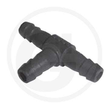 T-stuk (voor slangen met 3-4 mm binnen-Ø)