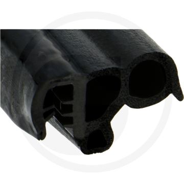 Raamrubber 5 meter EPDM 1,5 - 3,5 mm