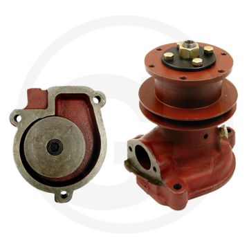 Pompe à eau (avec raccord de chauffage et poulie, pour courroies trapézoïdales de 13 mm)