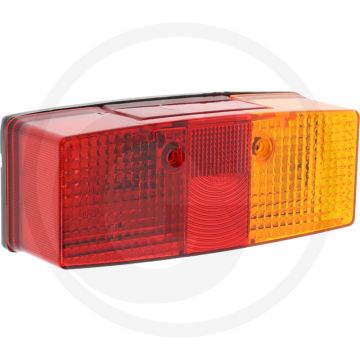 Achterlicht 12V rechts rechthoekig